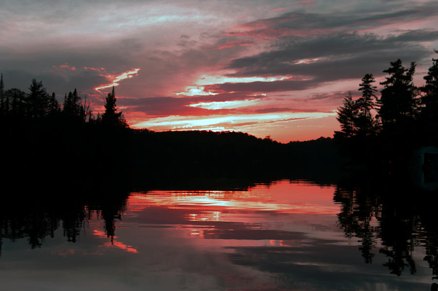 Sunset Photograph - Mirrored Sunset by Gerald Murray Photography