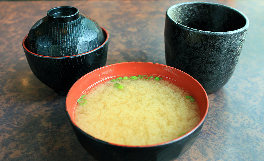 Miso Soup Photograph by Gerry Bates