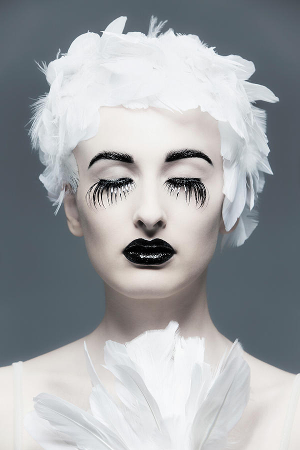 Lips Photograph - Miss Birdy by Gautier Van Lieshout Lips Photograph - Miss Birdy by Gautier Van Lieshout