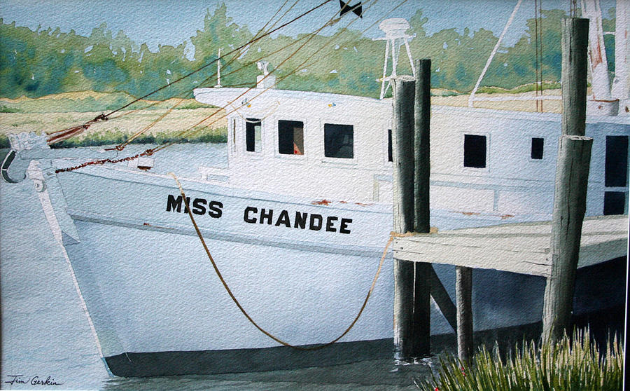 Miss Chandee Painting by Jim Gerkin