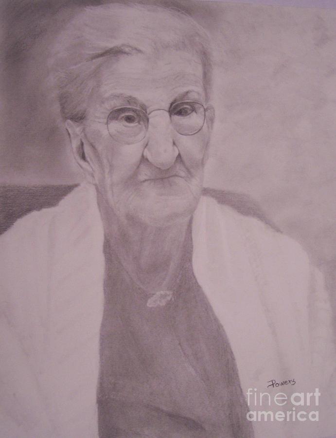 Miss Higgs Drawing by Mary Lynne Powers