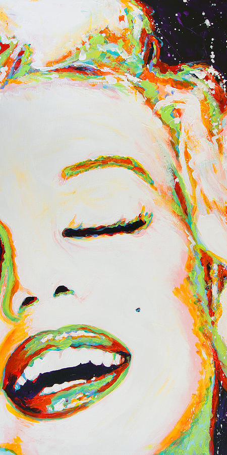 Miss Marilyn Painting by Steve Gamba