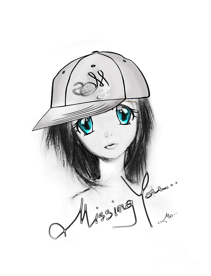 Missing You Drawing by Mo T
