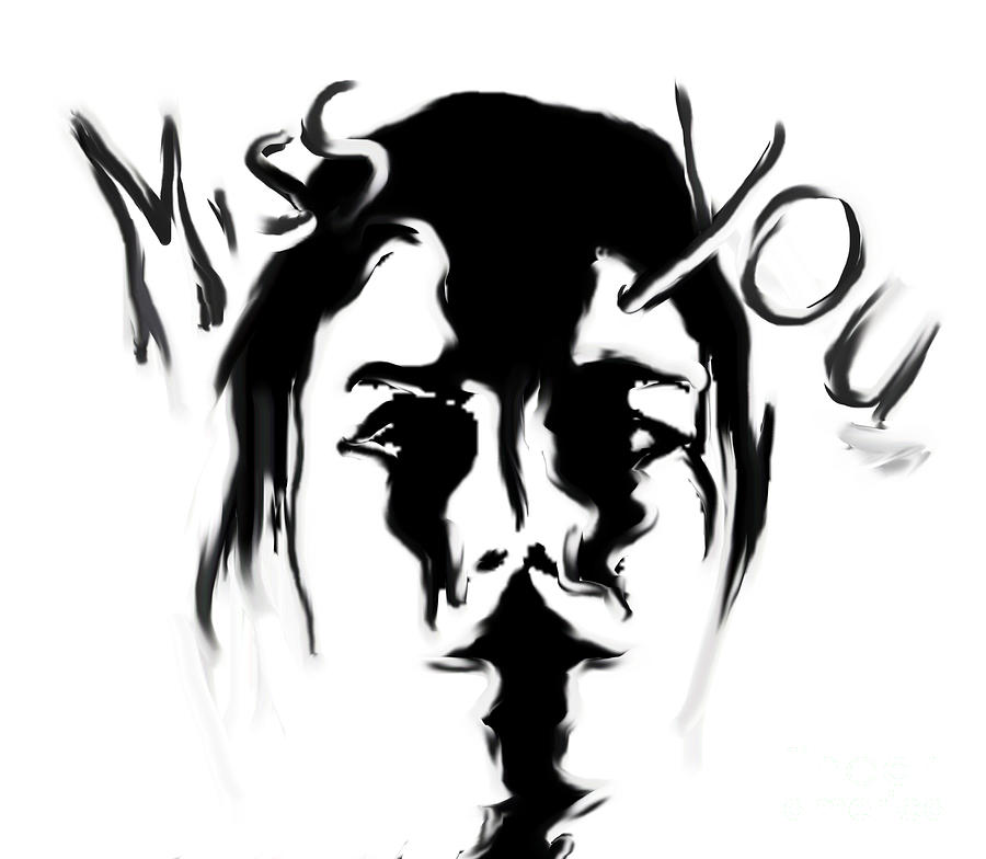 Miss You Painting - Missing you by Thomas Oliver