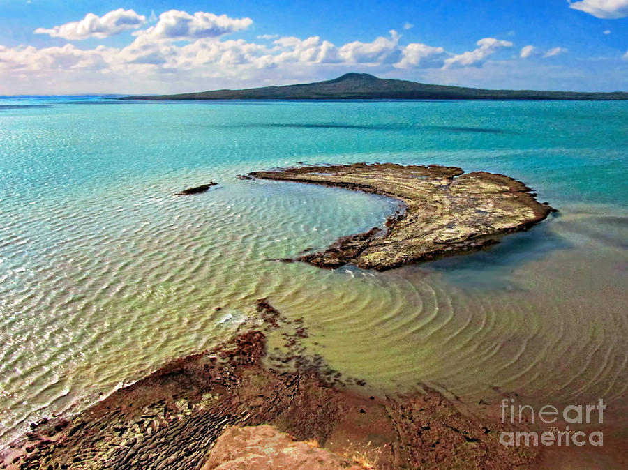 Paradise Photograph - Mission Bay View-NZ by Jennie Breeze