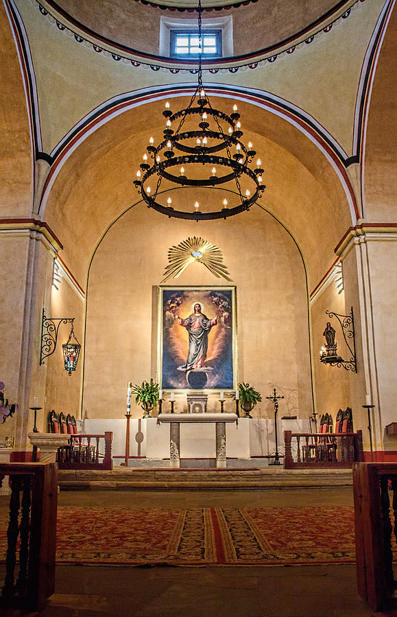 Mission Concepcion Church Interior Photograph by Jemmy Archer