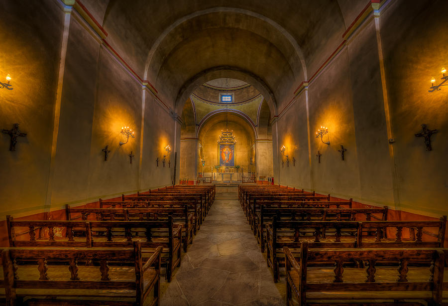 San Antonio Photograph - Mission Concepcion by David Morefield