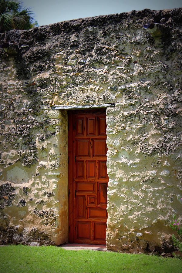 Mission Concepcion - Door Photograph by Beth Vincent