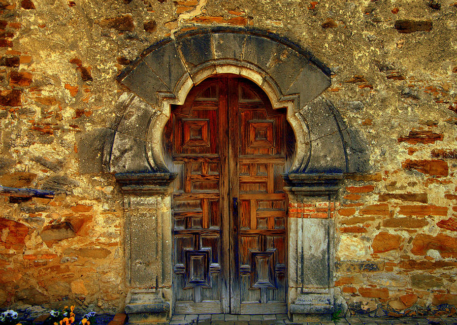 Mission Door Photograph by Antonia Citrino