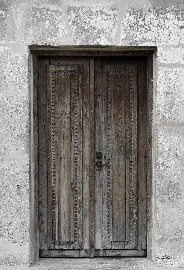 Mission Doors Photograph by Shanna Hyatt