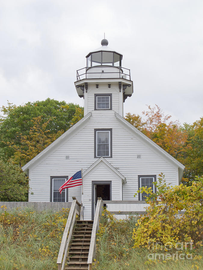 Mission Point Lighthouse Photograph