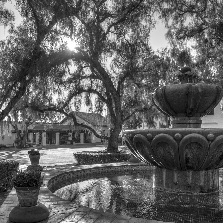 Mission San Diego de Alcala Fountain Photograph by Sonny Marcyan