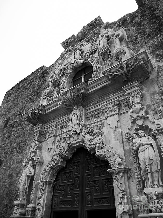 Mission San Jose Church Entrance Photograph by Jon Munson II