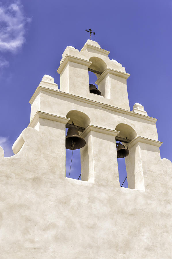 Mission San Juan Bells Photograph by Alan Tonnesen - Fine Art America