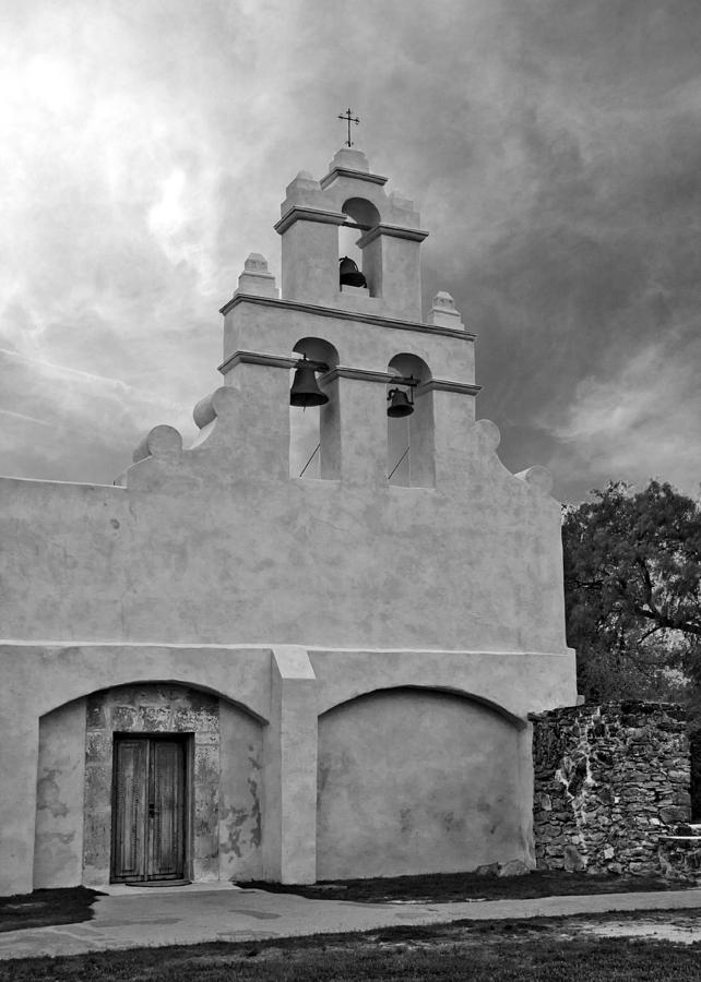 Mission San Juan BW Photograph by Jemmy Archer