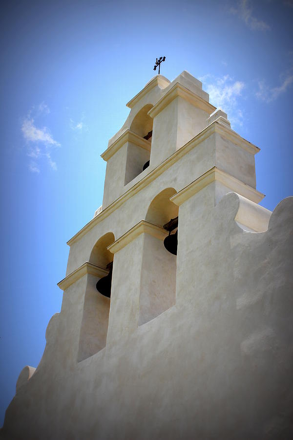 Mission San Juan - Church Bells Photograph by Beth Vincent
