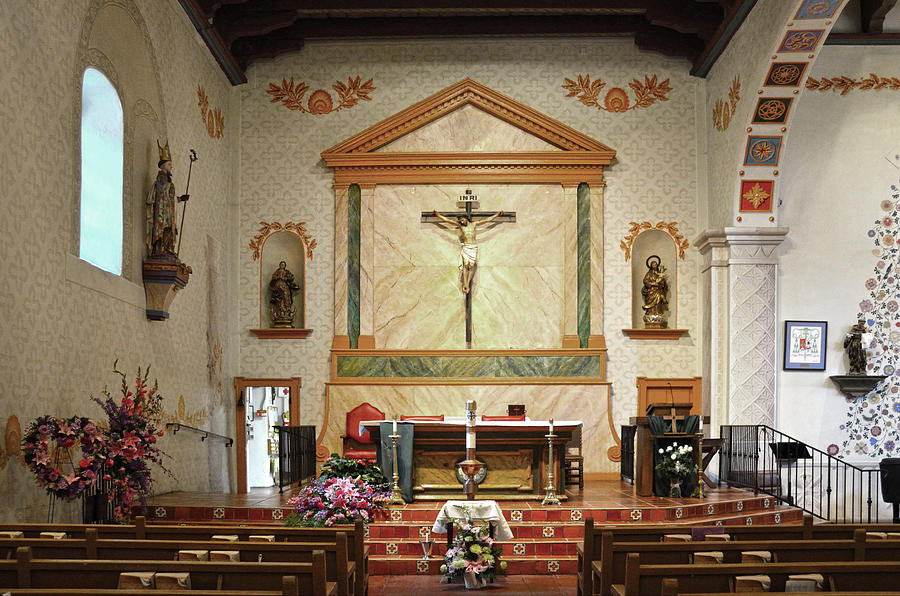 Mission Santa Barbara Church Photograph by RicardMN Photography