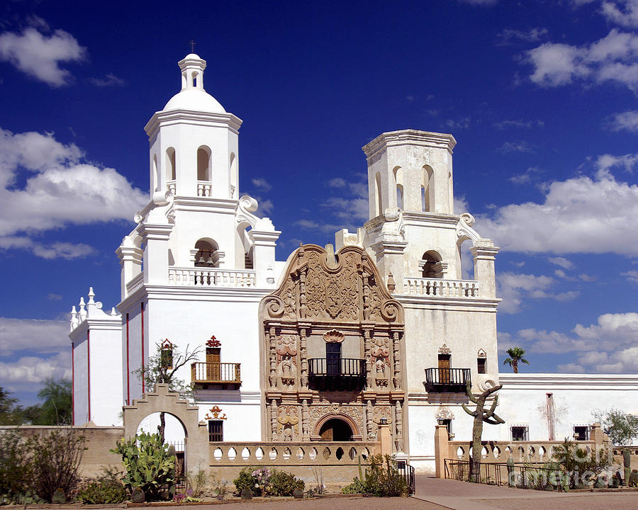 Mission San Xavier - 2 Photograph by Douglas Taylor - Fine Art America