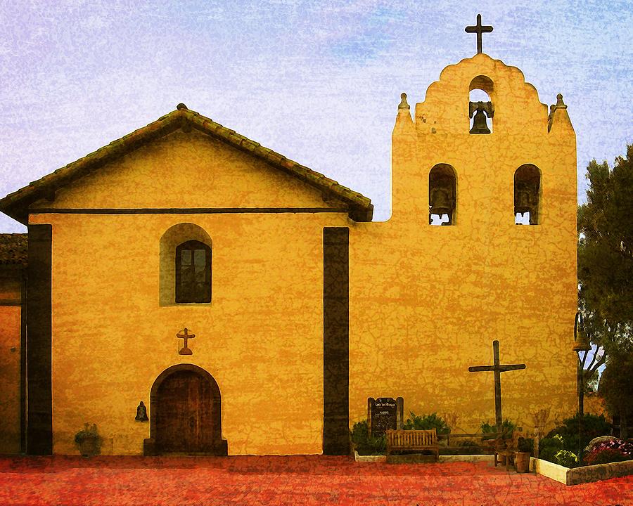 Mission Santa Inez Photograph by Timothy Bulone