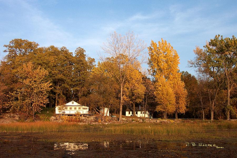 Missisquoi Bay Camps Photograph by R B Harper