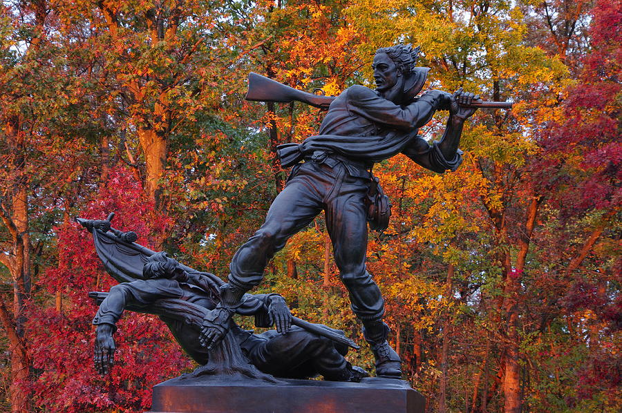 Mississippi at Gettysburg - The Rage of Battle No. 1 Photograph by Michael Mazaika