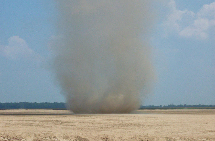 Mississippi Dust Devil Photograph by Fortunate Findings Shirley Dickerson