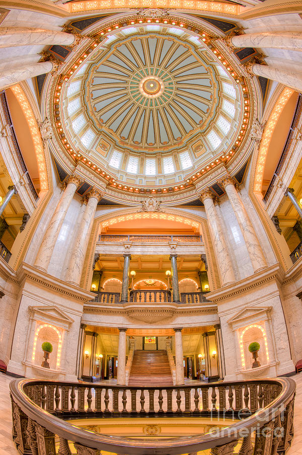 Mississippi State Capitol Rotunda I Photograph by Clarence Holmes