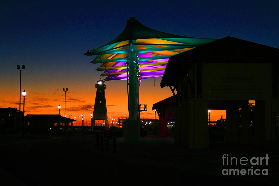 Gulfport Photograph - Mississippi Sunset 19 by Debbie Burkhalter