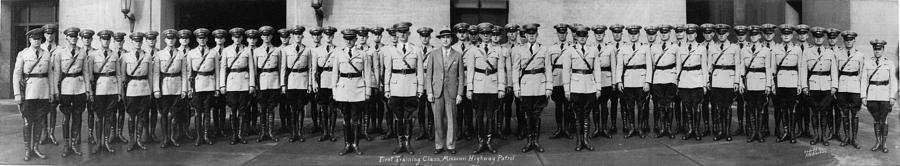 Missouri Highway Patrol First Class Photograph by C H Apperson