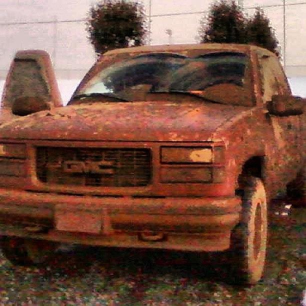 Truck Photograph - #missthis #truck #muddin #covered #gmc by Jd Long