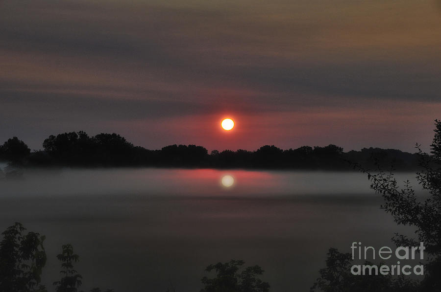 Sunset Photograph - Mist of Time by David Arment