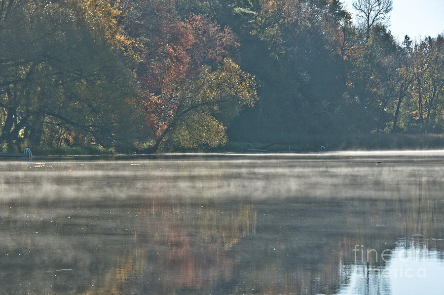 Mist on the Water Photograph by Cheryl Baxter