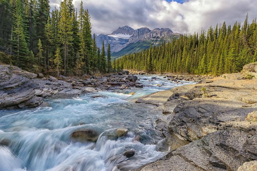 Mistaya River Photograph by Philip Kuntz