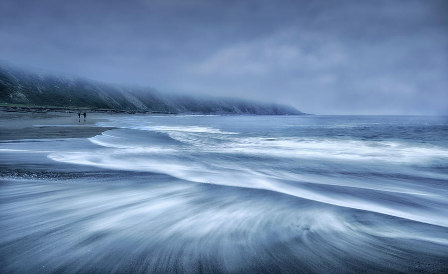 Landscape Photograph - Mists In The Sea by Fran Osuna