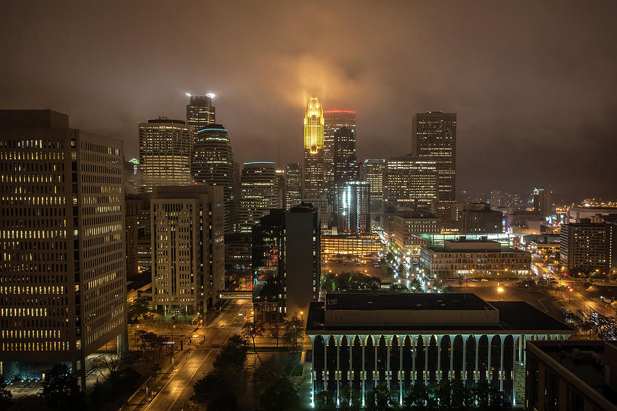 Misty And Moody In Minneapolis Photograph by Steve Burns