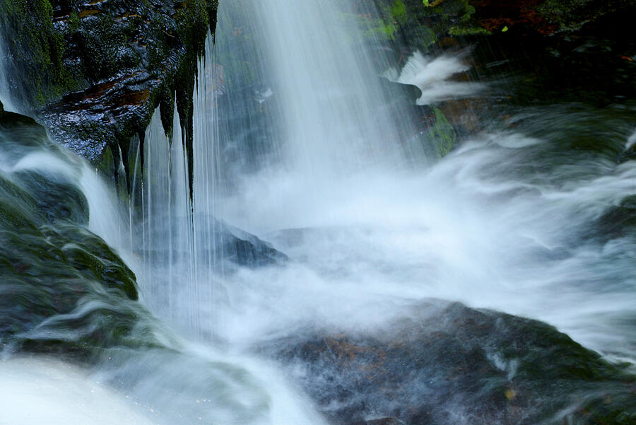 Waterfall Photograph - Misty Falls - 73 by Paul W Faust -  Impressions of Light