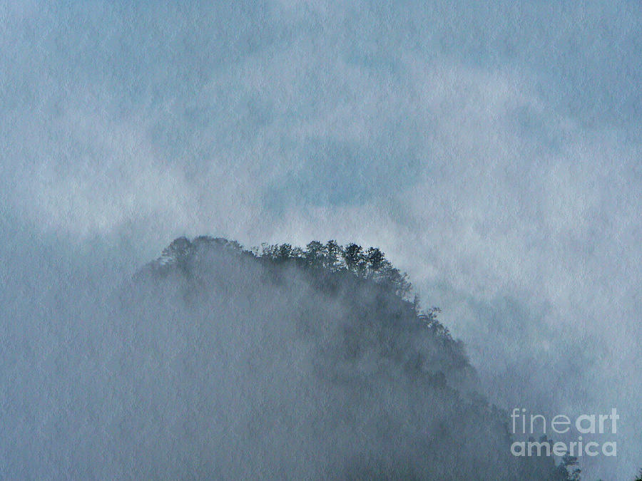 Misty Jungle Peak  Photograph by Chris Sotiriadis