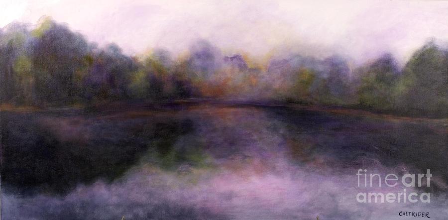 Misty Morning Painting by Alison Caltrider