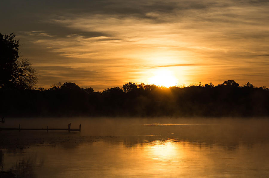 Misty Morning Photograph By Deana Wagner - Fine Art America