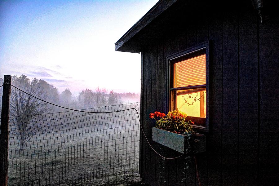 Misty Morning Photograph by John Nielsen