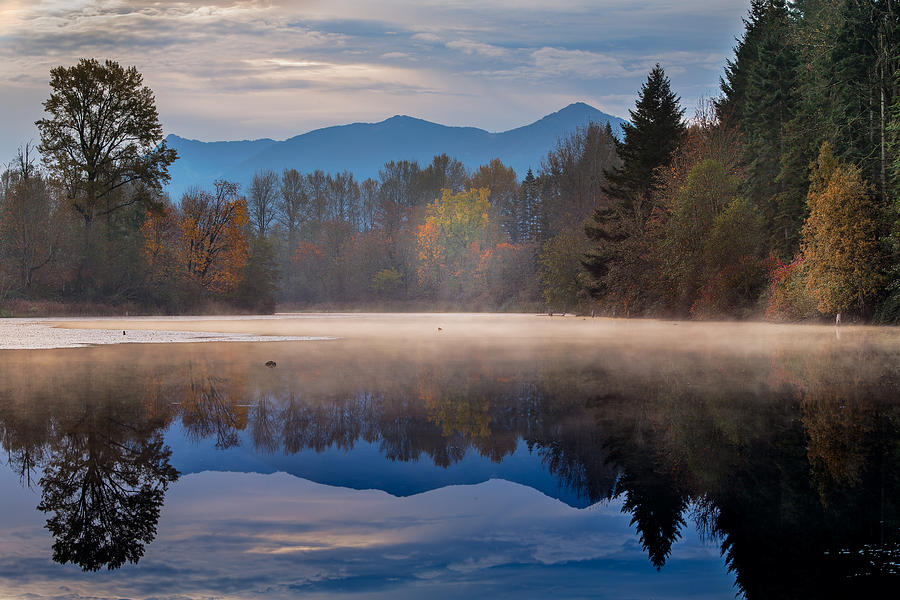 Washington Photograph - Misty Morning by Manju Shekhar Washington Photograph - Misty Morning by Manju Shekhar