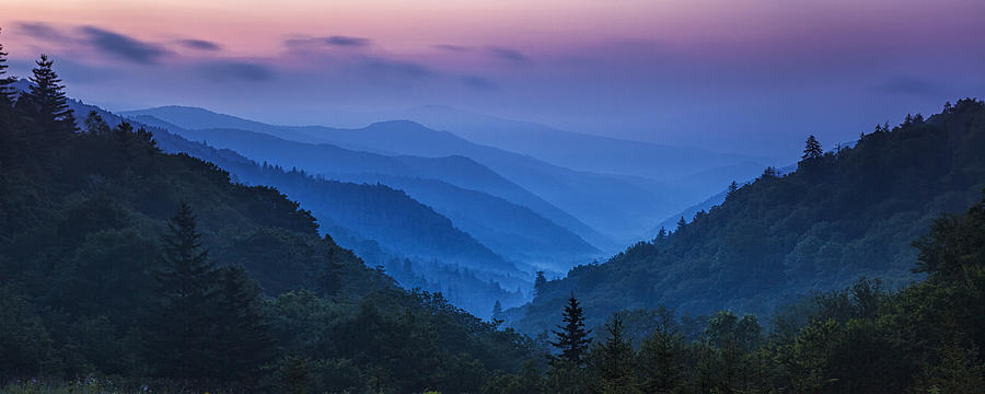 Mountain Photograph - Misty Mountain Morning by Andrew Soundarajan