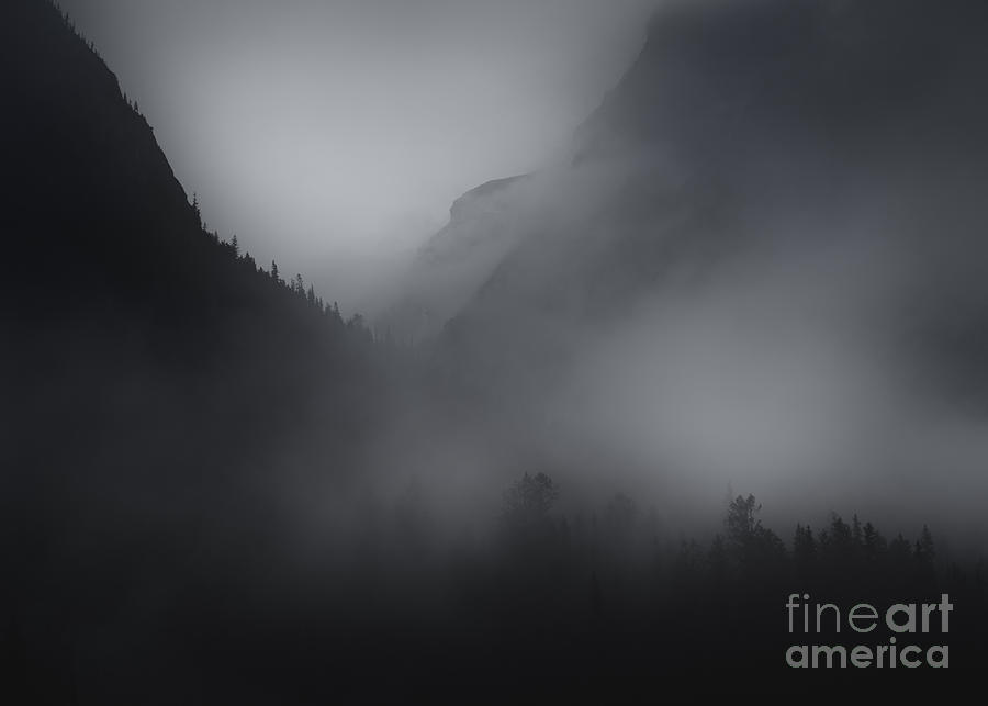 Misty Mountains Photograph by Dan Jurak