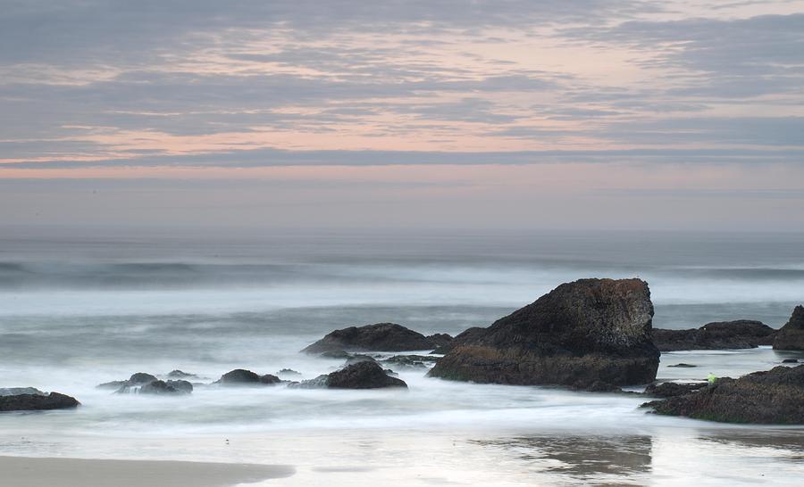 Misty Ocean Photograph by HW Kateley