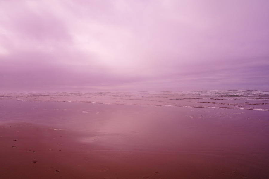 Misty Ocean Photograph by Jeff Swan