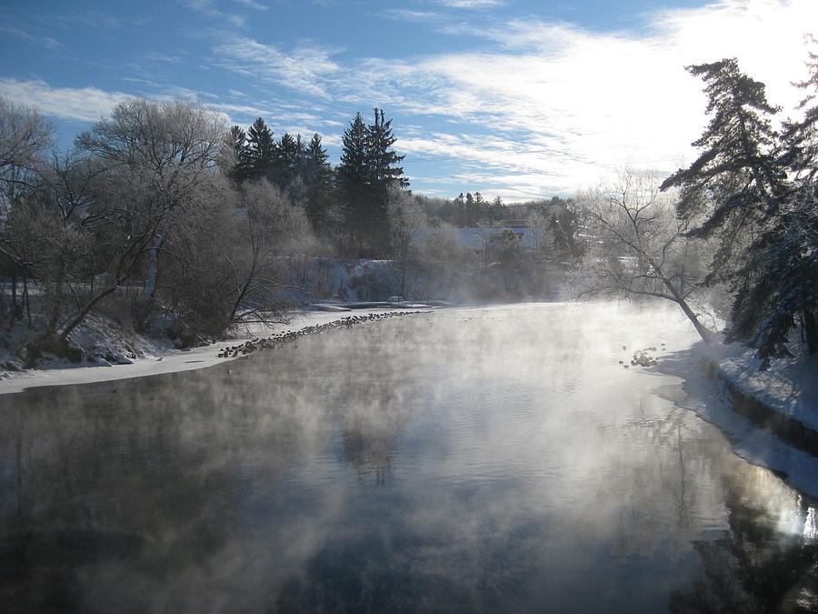 Winter Photograph - Misty winter view by Dr Carolyn Reinhart Winter Photograph - Misty winter view by Dr Carolyn Reinhart