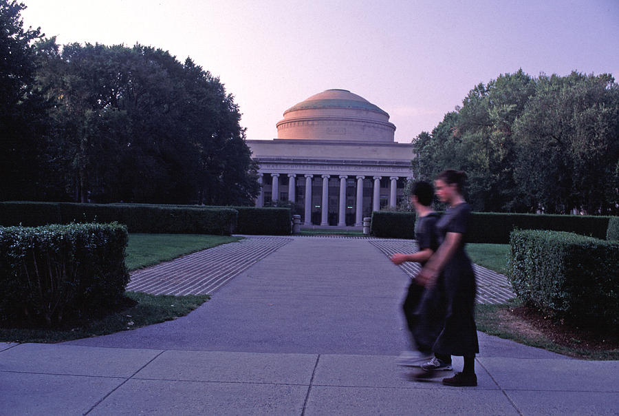 MIT Dome At Sunset Photograph by Tom Wurl