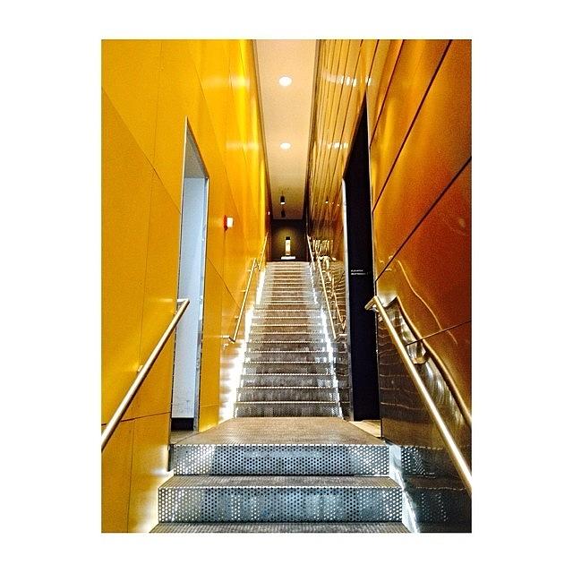 Boston Photograph - #mit #museum #boston #usa #stairs by Angelica Chico