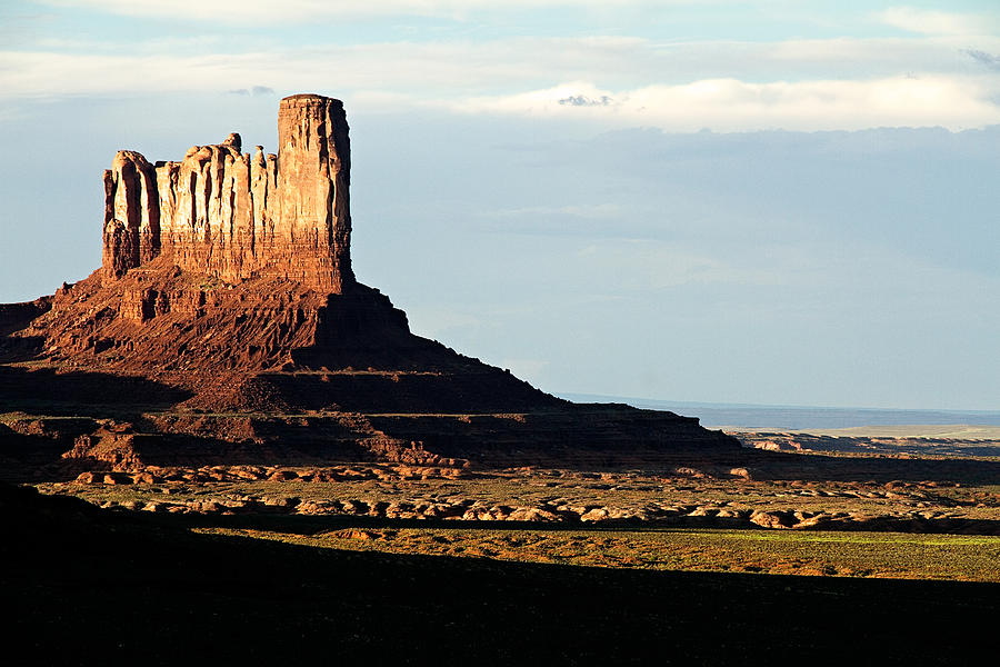 Desert Photograph - Mitchell Mesa by Lana Trussell