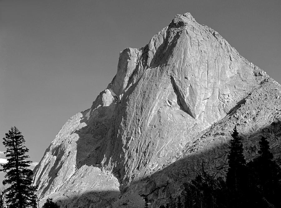 109641-BW-Mitchell Peak, Wind Rivers Photograph by Ed  Cooper Photography